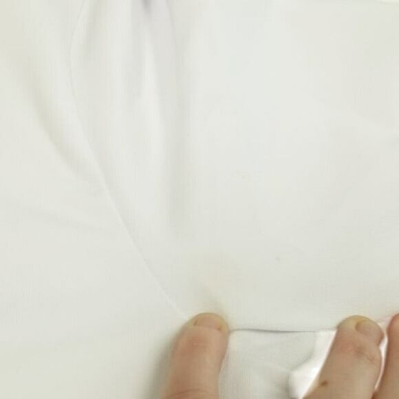 Ambernoon Womens Long-Sleeve White Top With UV Protection Size L Made In USA - Picture 10 of 12